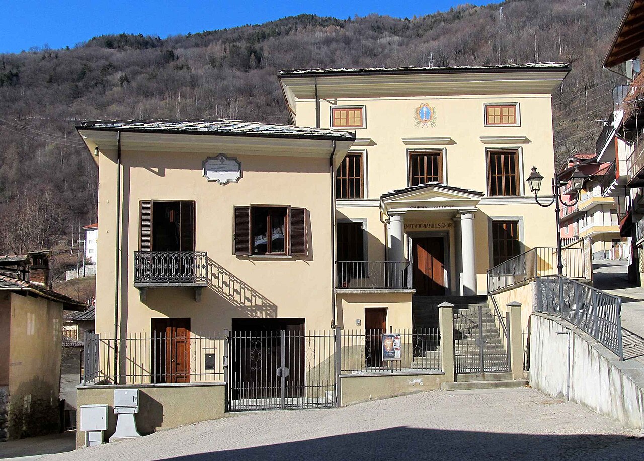 Waldensian temple in Perrero